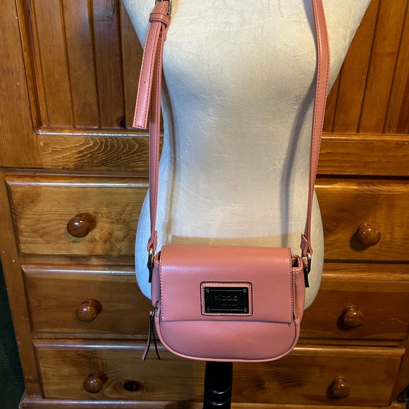 Accessories Nicole Miller Light Pink Crossbody Purse Poshmark
